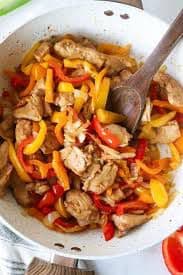 Poulet aux Piments Forts / Chili Chicken